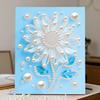 Sunflower Pearl Painting Diy Self-Adhesive Pearl Rose Flower Animal Table Decorative Painting For Friends And Girlfriends Gifts