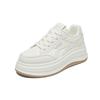 Board shoes women's new autumn with skirts versatile little white shoes thick sole heightening sports shoes niche