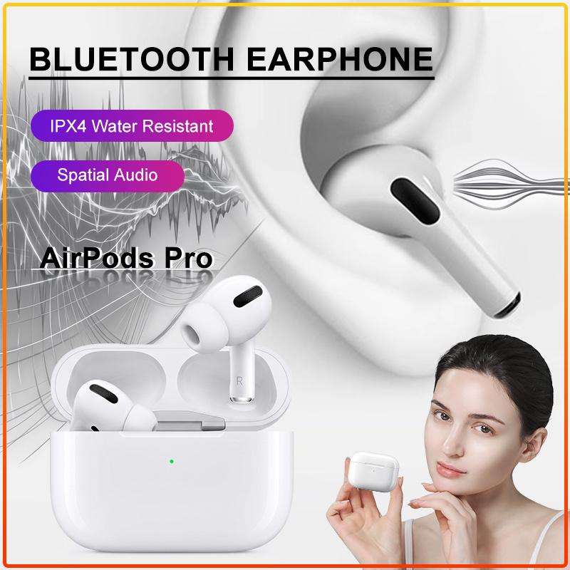 AirPods Pro ANC Earbuds Adaptive EQ Dynamic Head Tracking Auto Pair Noise Isolation Wireless Earphones With Charging Case