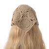 Eye Catching Knitted Hair Bands with Floral Pattern for Women Fashionable Headscarf Hair Accesories for Everyday Wear