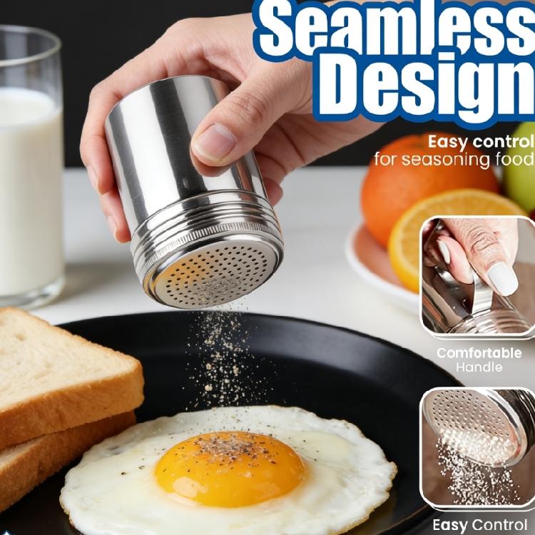 Durability Powder Shakers for Uniform Sprinkling in Homes Baking Professional Coffee Making Cooking