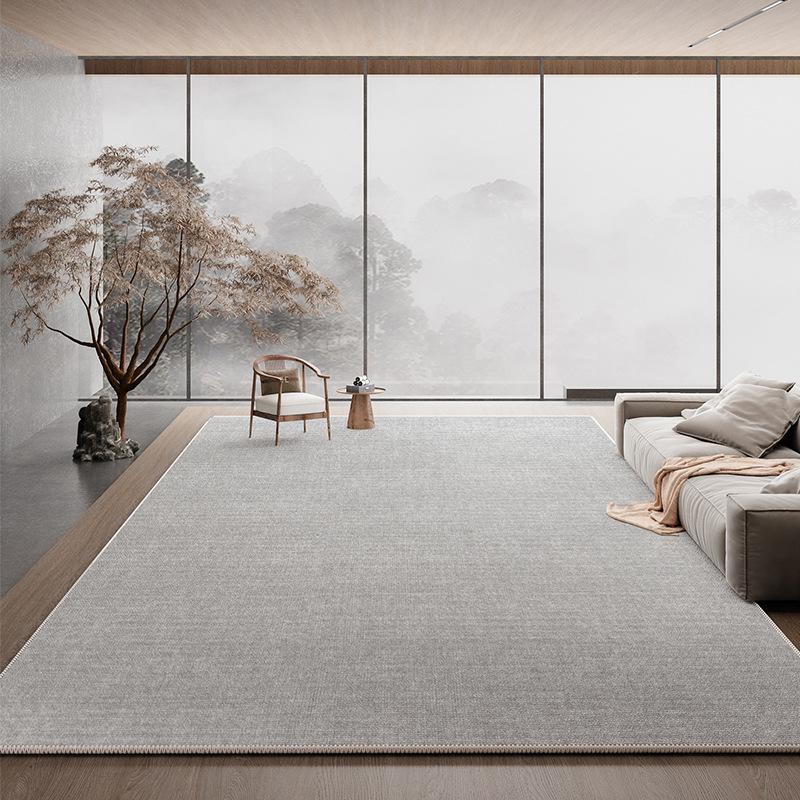 Easy-Maintenance Dirt-Resistant Solid Color Carpet for Living Room, Bedroom, and Sofa Area.