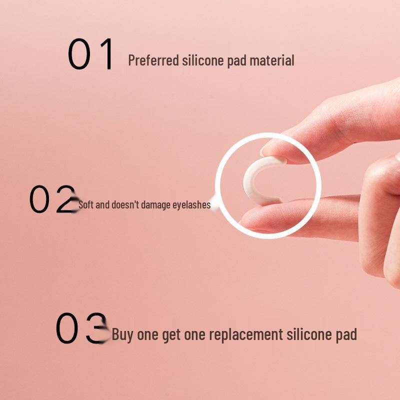 Mini zalotka do rzęs Ultra-Wide w kolorze czarnym - Długotrwała, Łatwe modelowanie, Kompaktowy design słonecznika