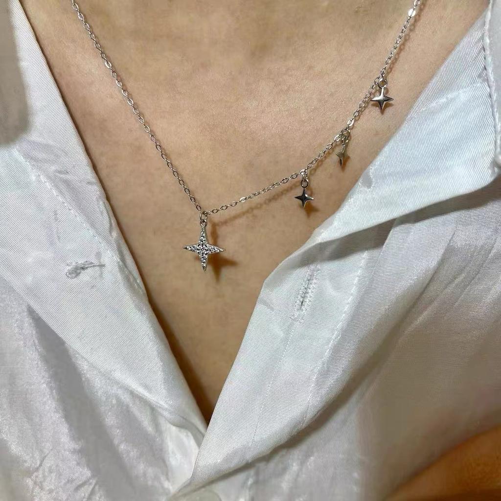 Simple Temperament Golden Beanie Necklace Female