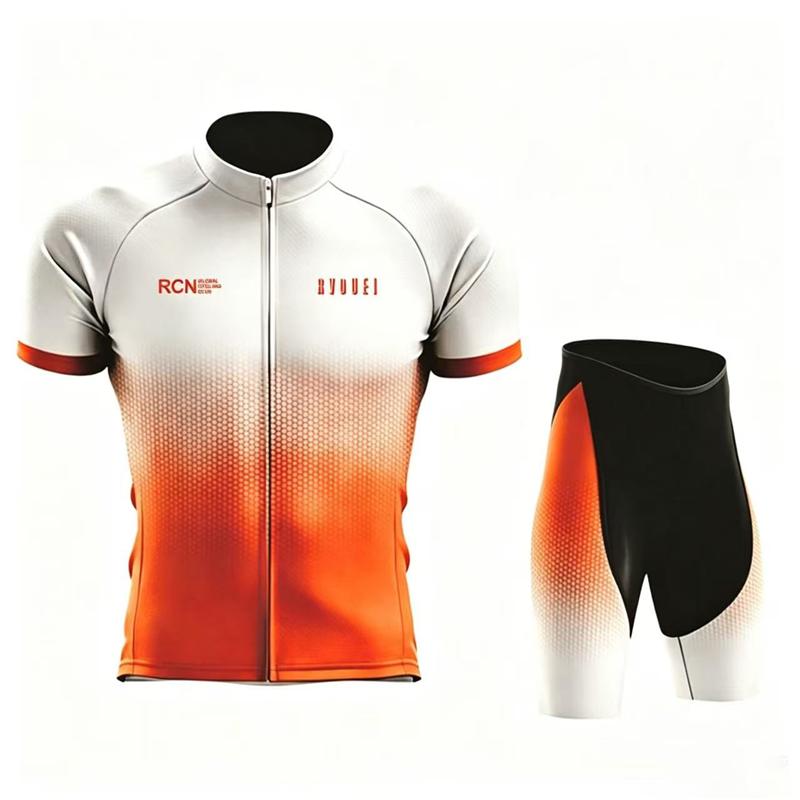Rcn Rvouei Pro Team 2026 Set Maglia Ciclismo Estiva Traspirante Bicicletta Uomo MTB Abbigliamento Bici Maillot Ropa Ciclismo Uniforme Completo
