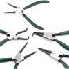 4-Piece Retaining Ring Pliers Set, Retaining Ring And Spring Removal Tools, Inner And Outer Retaining Ring Bending Pliers.