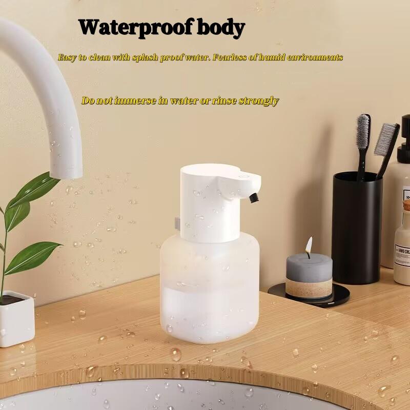 1PCS Intelligent Wall Mounted Sensing Soap Dispenser with Non-contact Infrared Bubbles Suitable for Kitchens and Bathrooms