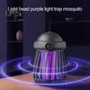 Mini Gnats Zapper USB Powered Electric Shock Fly Zapper with UV LED Light Indoor Outdoor Home Camping Patio Hanging Fly Trap Lamp