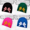 Casual Pattern Fish Knitted Hat Acrylic Material And Warmth Fall Outdoor Use