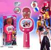 Bluetooth Wireless Karaoke Microphone with Integrated Speaker for Home and Kids