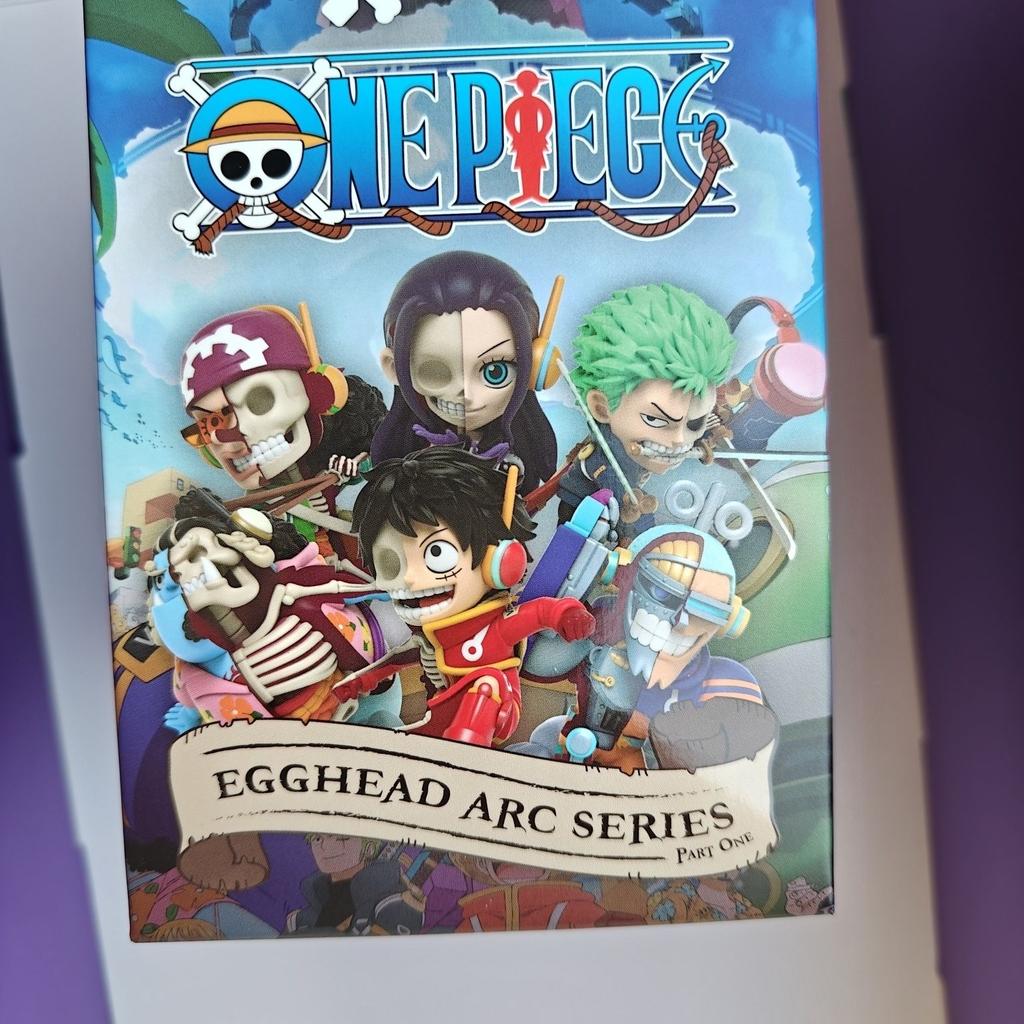 New  Original  One Piece Mighty Jaxx Semi-Anatomical Blind Box Vol.9 Egghead Island Decoration Mystery Box Toy