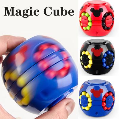 Mode Fidget Spinner Zauberwürfel Lustige Rotierende Zauberwürfel Kinder Puzzle Spielzeug Geschenke Stress Relief