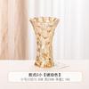 Thickened Colored Glass Vase Home Decor Modern Floral Arrangement Lucky Bamboo Display