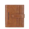 Men's Card Bag Business Mini Buckle Wallet Men's Thin Multi-Card Change Bag Bank Card Holder