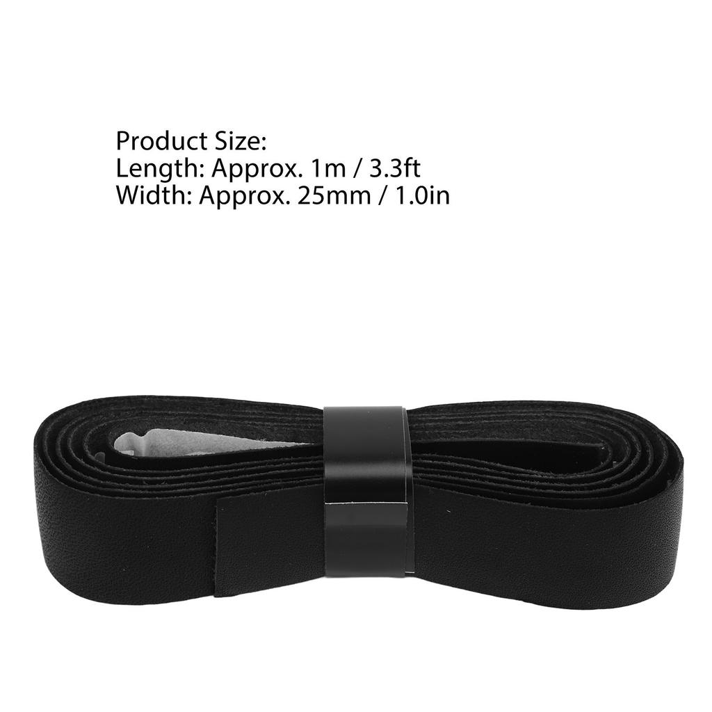 Tennis Racket Grip Tape Leather Badminton Racket Overgrip Tape Replacement for Outdoor Playground Gym