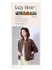 Women's Short Quilted Diamond Cotton Jacket - 2024 Autumn/Winter Casual Loose Fit for Middle-Aged Women