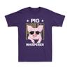 Pig Whisperer Pig Design Great Gift Idea Novelty Pig Graphic Unisexs TShirt