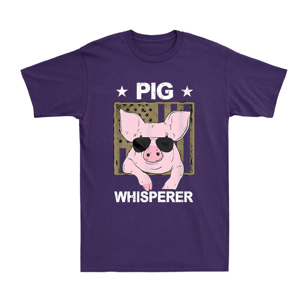 Pig Whisperer Pig Design Great Gift Idea Novelty Pig Graphic Unisexs TShirt