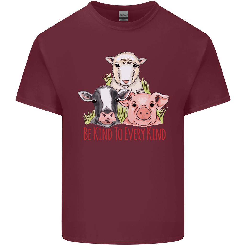 Vegan Kind To Ever Kind Vegetarian Unisexs Light Cotton TShirt