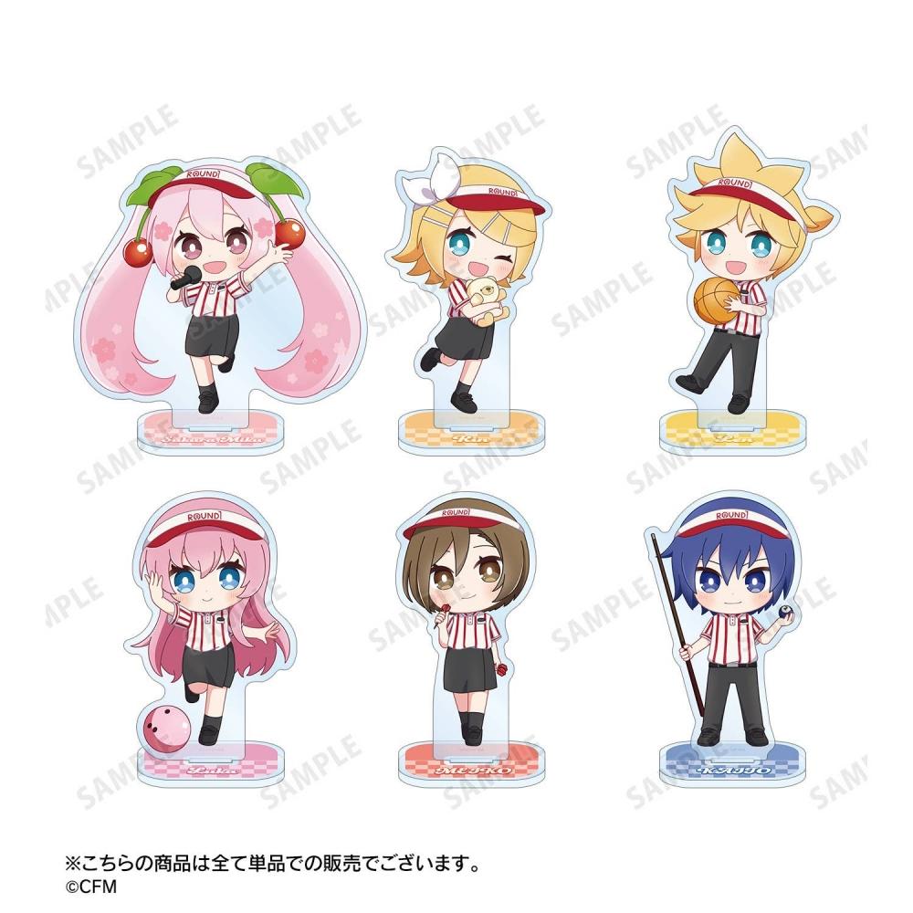 Vocaloid Hatsune Miku  Megurine Luka Chibi Character Acrylic Stand