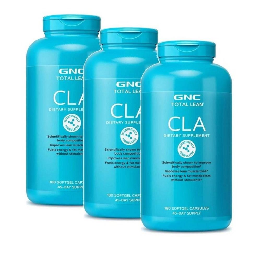 GNC Total Lean CLA Conjugated Linoleic Acid 3 Pcs 180 Tablets Ingredients: May Be Subject To Change At the | 3 Pcs 180 Tablets