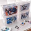 Guka Small Card Sleeves Box - Transparent Dustproof, Large Capacity Flip-Top Storage & Organizer