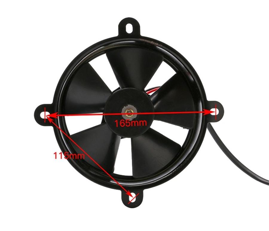Universal Dirt Pit Bike Motorcycle ATV Quad Oil Cooler Water Cooler Radiator Ele
