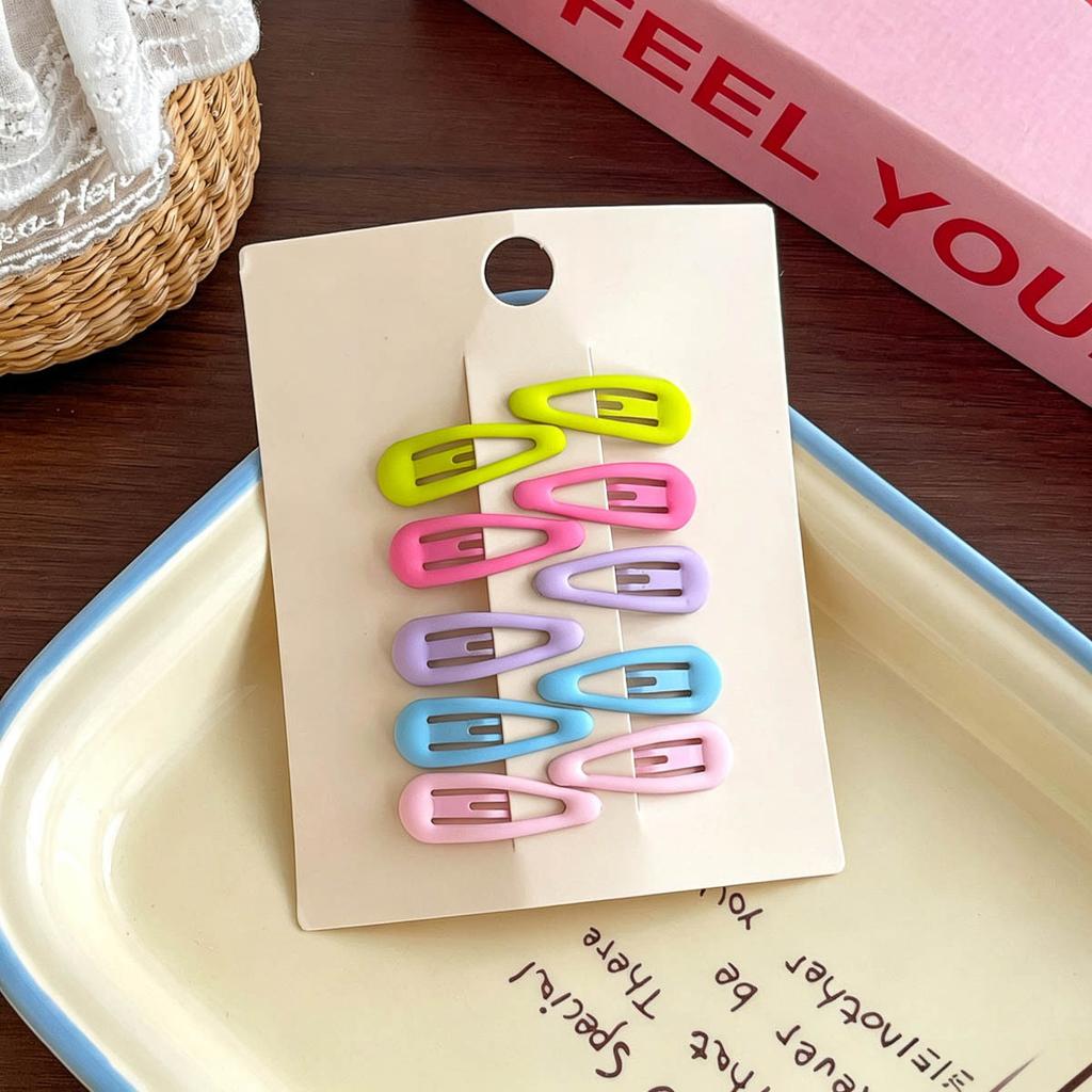 Children's Hair Clips Small Water Drop BB Clip Hairpin Barrettes Bangs Side Clip Kids Headwear Baby Girl Hair Accessories