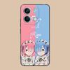 ReZero Rem Ram Matte TPU Mobile Phone Case for POCO M7 M6 M5 M4 M3 X7 X6 X5 X4 X3 Pro GT 5G Colorful Printing Cover