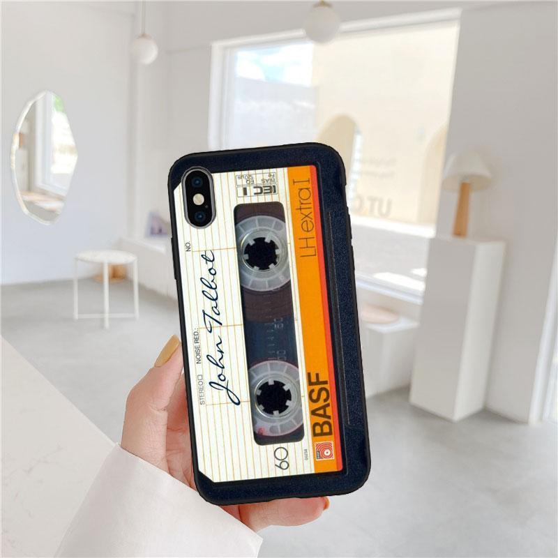 PP17 Cassette Vintage Tape Case for Motorola Edge 60 60s 70 G86 G56 G54 E14 G04S G45 G54 G64 S30 S50 X30 X40 X50 Ultra Pro Power