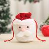 Christmas Decoration Bright Cloth Drawstring Apple Bag Santa Candy Bag Children's Gift Bag Christmas Apple Bag