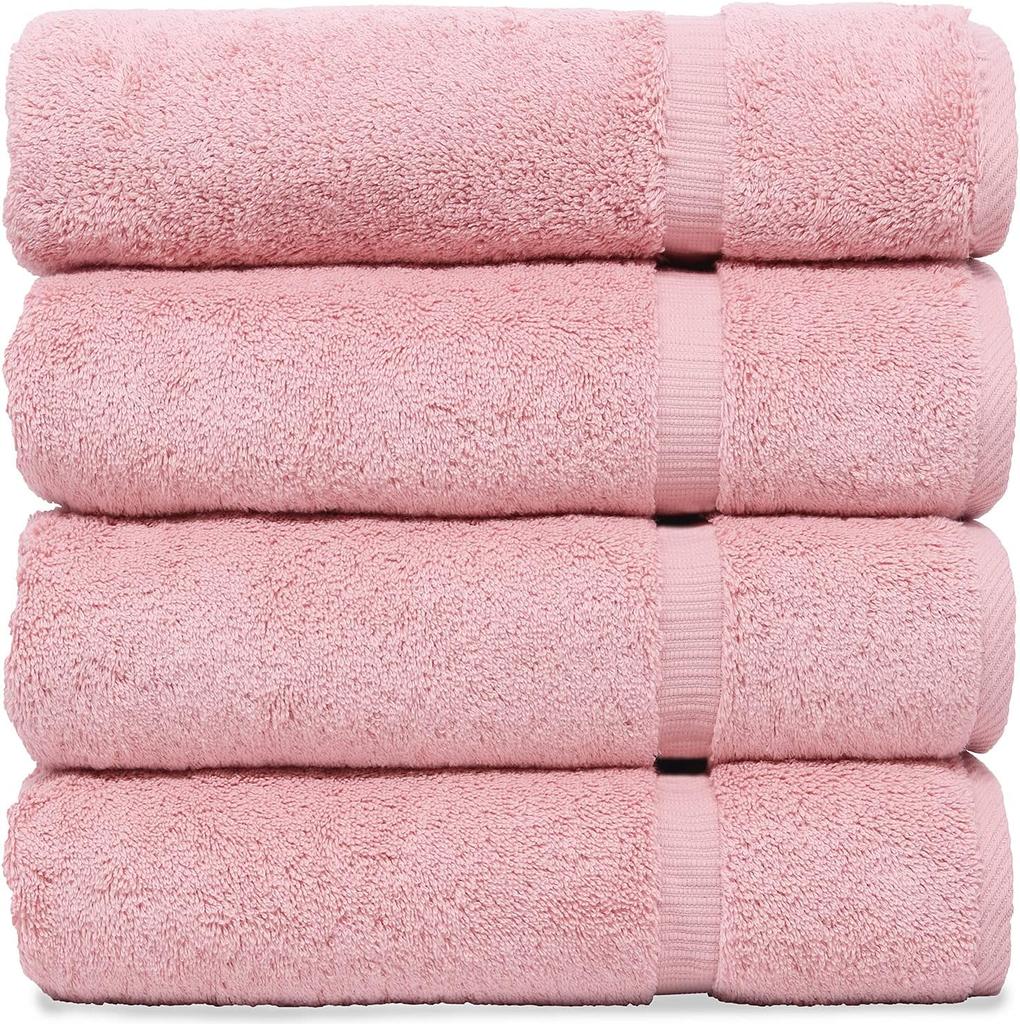 Super absorbent, fast drying 100% Türkiye cotton 700 GSM, environmental protection towel, bath towel set 27 X 54, a set of 4