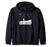 Metal Detector Dirt Fishing Metal Detector Zip Hoodie