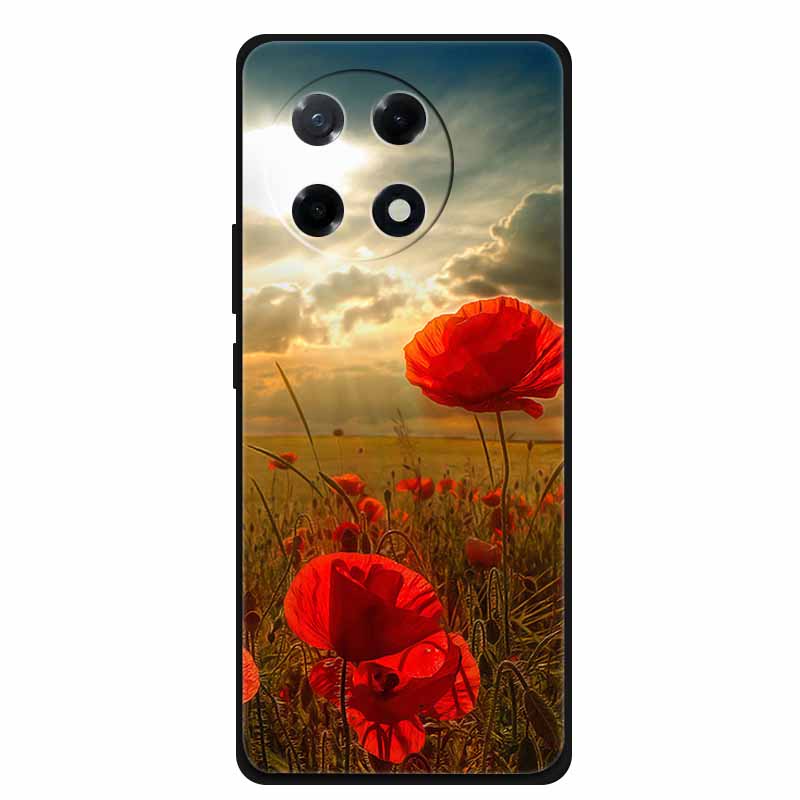 For Tecno Spark 30 Pro Case Luxury TPU Soft Silicone Back Cover Phone Cases on Spark30Pro KL7 Protector Bumper Love Flower Coque