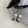 Handmade Love Keychain Sweet Romantic Pentagram Star Guitar Pendant Keychain Gift to his girlfriend Y2k Handbag Charm