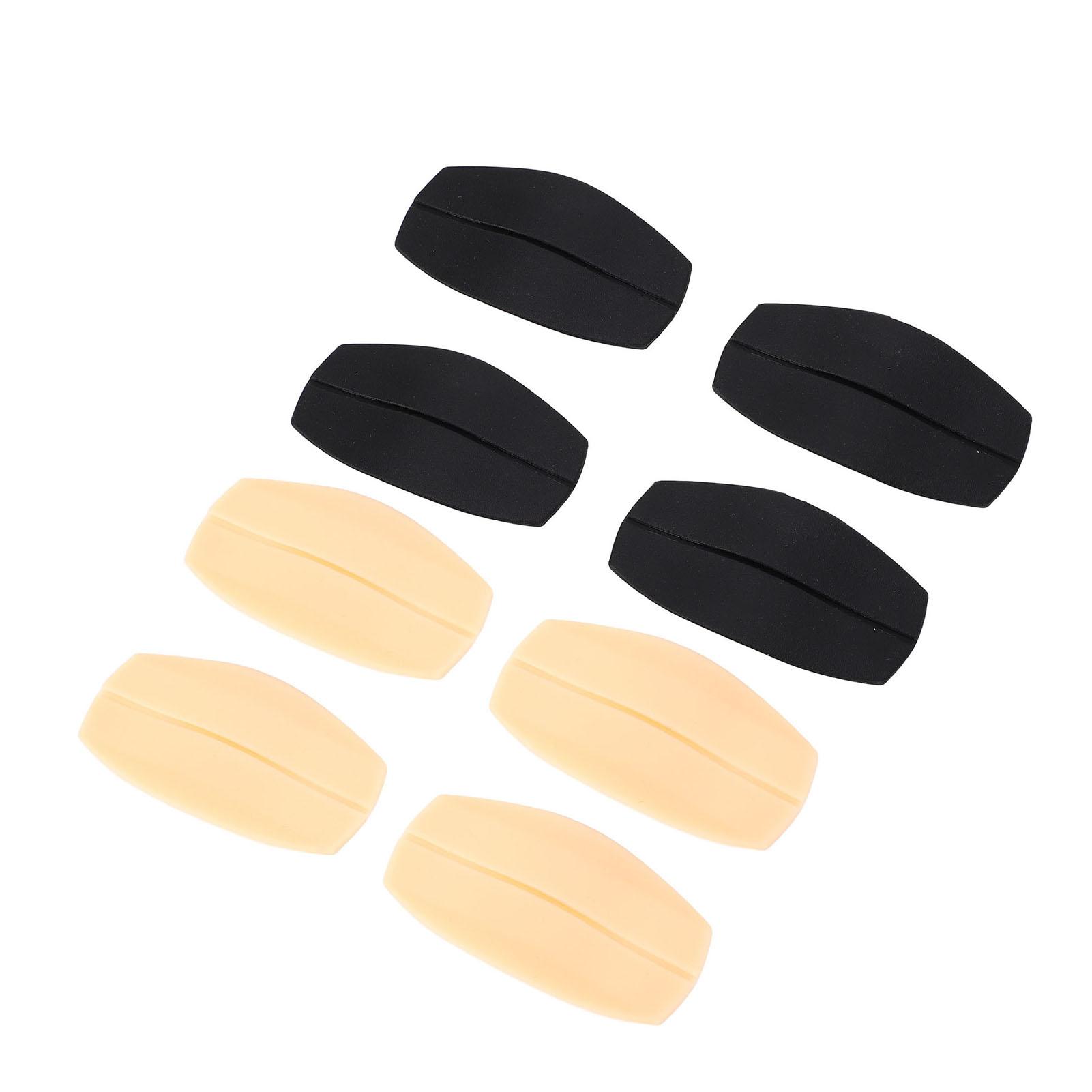 

4 пары подушек для плеч, держатели для женского нижнего белья, нескользящие мягкие силиконовые накладки на бретельки бюстгальтера, черные и