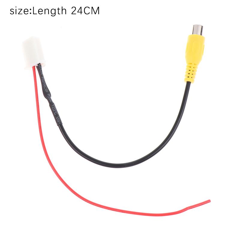 Innovativer und praktischer 4-poliger Stecker für Auto-Radiokabeladapter, Back-Up-Rückfahrkamera-Eingangsstecker