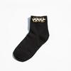 Black/White Korean Reto Pearl Socks Women Elastic Cotton Handmade Meias Creative Socks Harajuku Calcetines Mujer