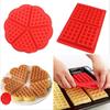 Waffle Mold Silicone Cake Mould Kitchen Baking Molds Chocolate Bread Mold Non-Stick Muffin Mould Cookie Cooking Tool Bakeware