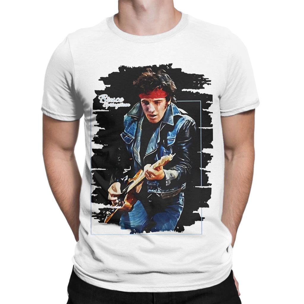 Music Bruce Springsteen Funny 100 Cotton Tshirt Bruce Springsteen Tops Tees For Unisex
