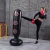 Training Inflatable Boxing Bag 160cm Inflatable Punching Stand Boxing Punching Bag  Adult