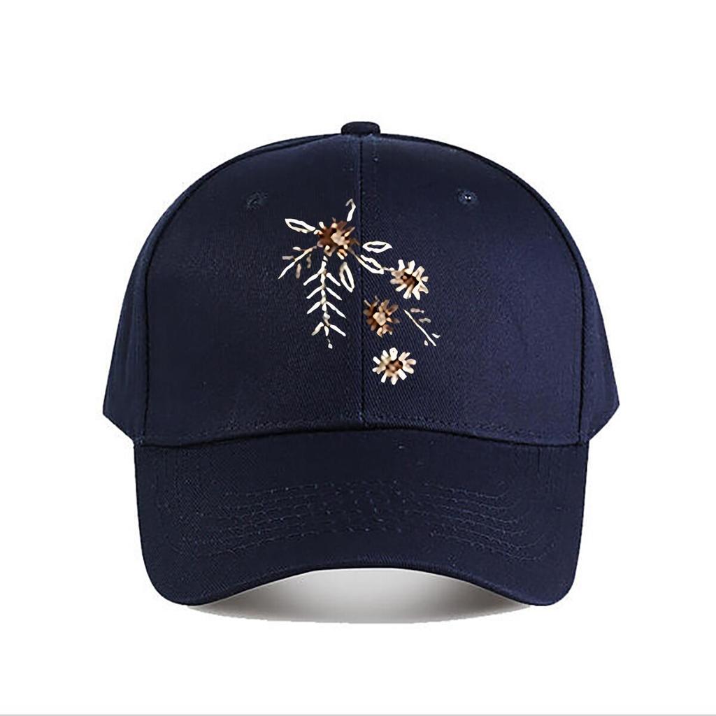 Rustic Metal Flower Wall Decor Baseball Cap Fashion Unisex Sunhat Womens Outdoor Sports Snapback Cap