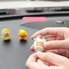 New Creative Mini Yellow Car Duck Rubber Car Accessories Dashboard Toys Little Duck Car Decoration Interior Cute Accessories
