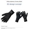 3mm Neoprene Five Finger Gloves Antiskid Wetsuit Gloves Surfing Gloves  Sailing