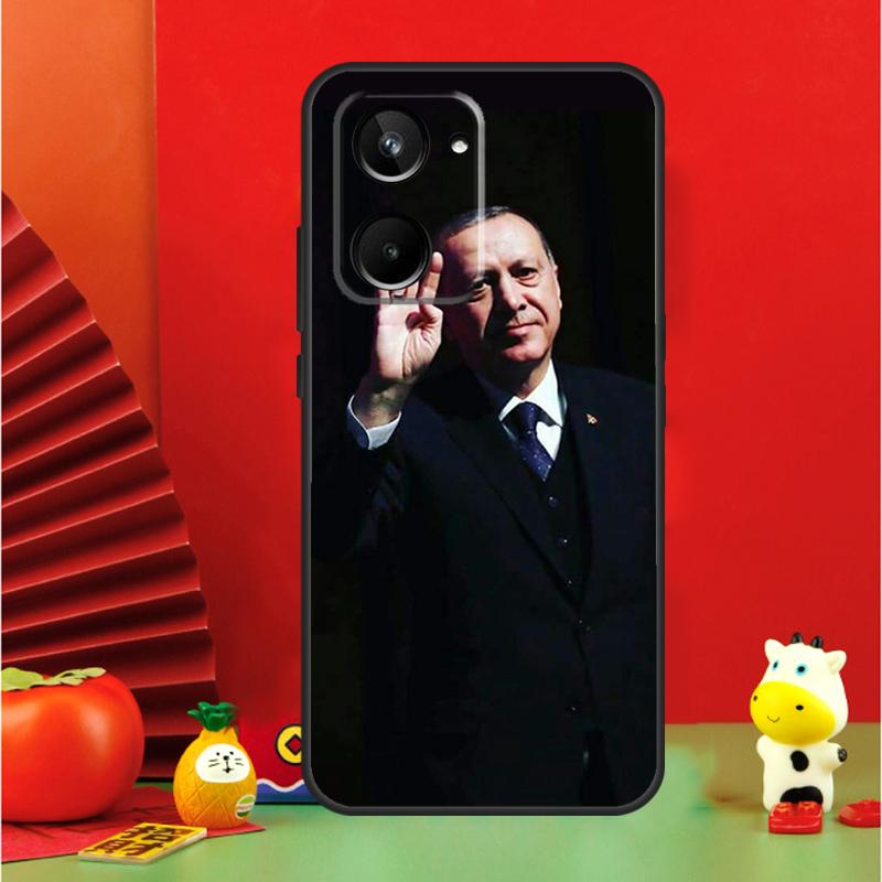 

President Turkey Recep Tayyip Erdogan For Realme 15 Pro GT7 GT6 10 11 12 13 14 Pro Plus C67 C63 C61 C55 C51 C53 C35 C75 C65 Case Realme C31