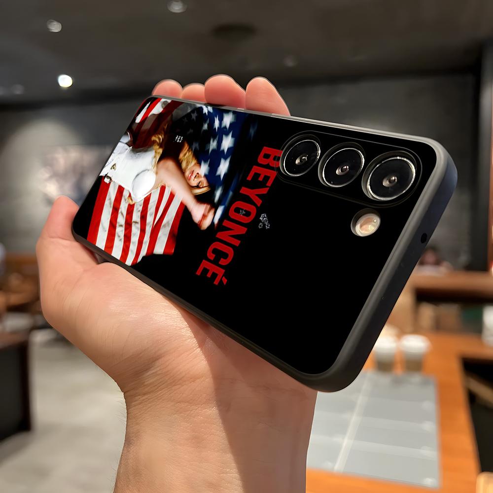 

Singer Beyonce Phone Case For Samsung A56 A36 A26 A16 A15 A25 A35 A55 A14 A34 A24 A54 Black Soft Shell Samsung A24 4G