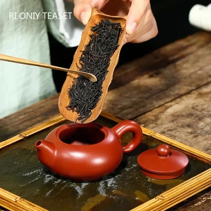 110ml Yixing Handmade Purple Clay Teapots Small Capacity Beauty Kettle Raw Ore Dahongpao Tea Pot Chinese Zisha Tea Set Gifts