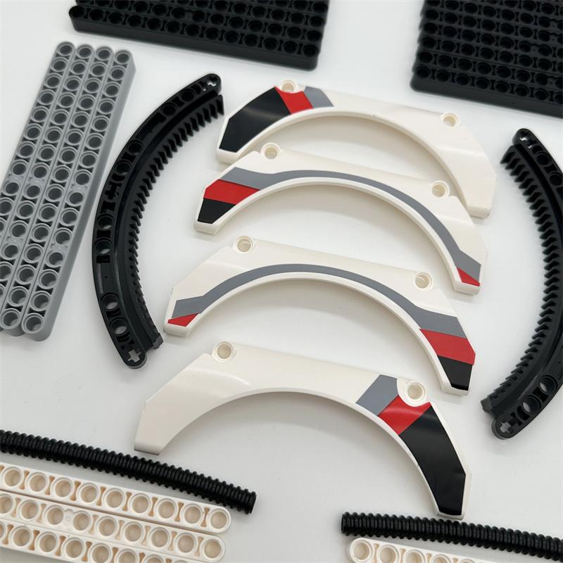 MOC Technical Parts 42545 41239Bricks Pin Liftarm Studless Beam Axle Connector Panel Car Toy Works With Construction Bricks Playthings