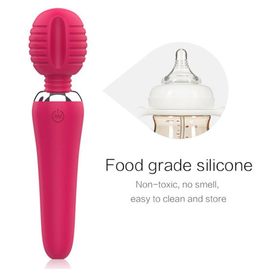 Sex Toys Vibrating Massager Stylish Fun Silicone Clit Stimulator Masturbator Massage Stick for Women