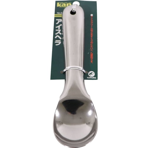 Kanda Kan Stainless Steel Spatula, Made In Japan, Ice Cream 000090